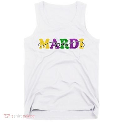 Mardi Gras Celebration Festive Tank Top