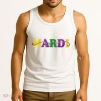 Mardi Gras Celebration Festive Tank Top thumb 3