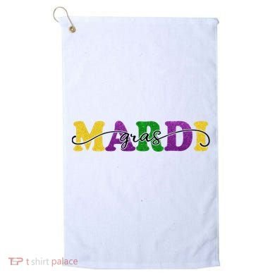 Mardi Gras Celebration Festive Golf Towel