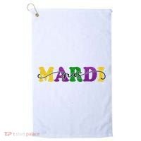 Mardi Gras Celebration Festive Golf Towel thumb 0