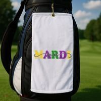 Mardi Gras Celebration Festive Golf Towel thumb 2