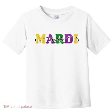 Mardi Gras Celebration Festive Toddler T-Shirt