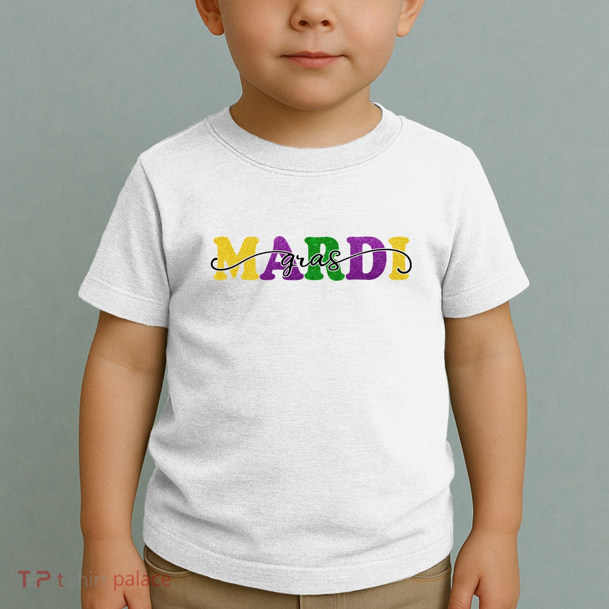 Mardi Gras Celebration Festive Toddler T-Shirt
