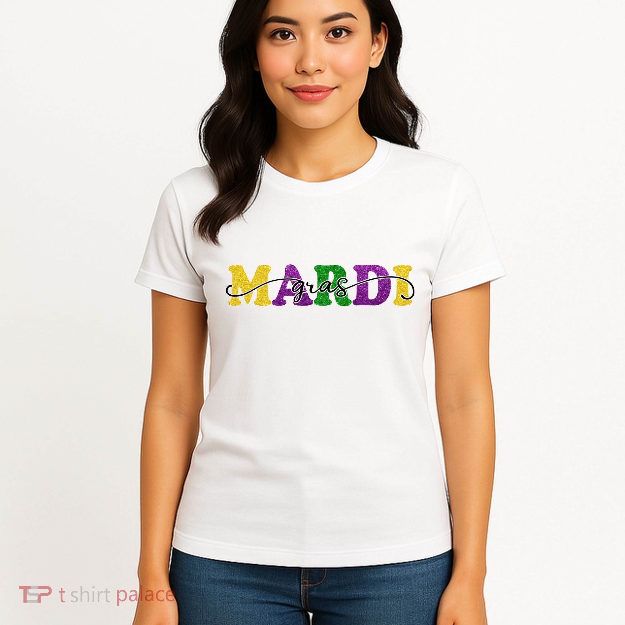 Mardi Gras Celebration Festive Women's T-Shirt