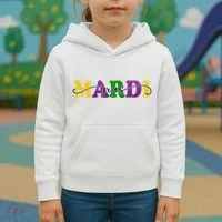 Mardi Gras Celebration Festive Kids Hoodie thumb 3