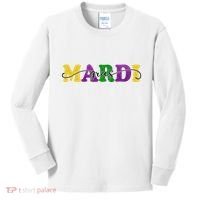 Mardi Gras Celebration Festive Kids Long Sleeve Shirt thumb 0