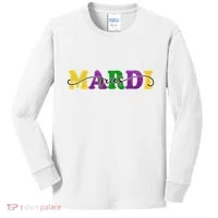 Mardi Gras Celebration Festive Kids Long Sleeve Shirt thumb 0