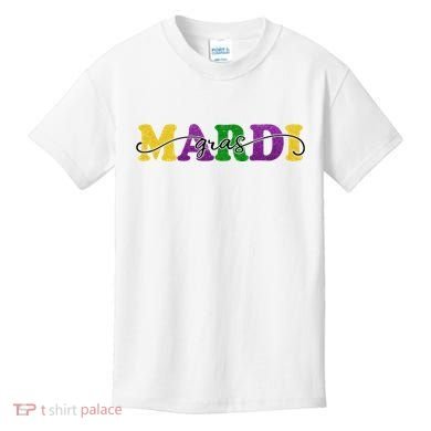 Mardi Gras Celebration Festive Kids T-Shirt