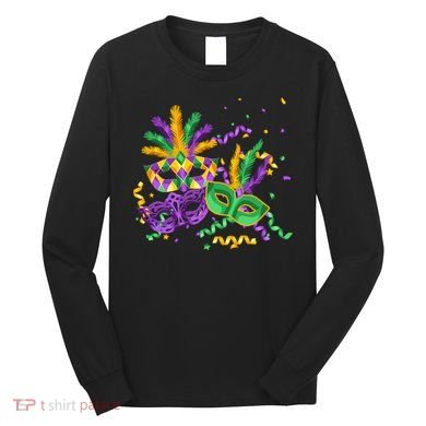 Mardi Gras Carnival New Orleans Celebration Long Sleeve Shirt