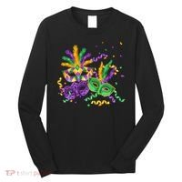 Mardi Gras Carnival New Orleans Celebration Long Sleeve Shirt thumb 0