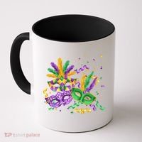 Mardi Gras Carnival New Orleans Celebration Coffee Mug thumb 0
