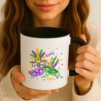 Mardi Gras Carnival New Orleans Celebration Coffee Mug thumb 3