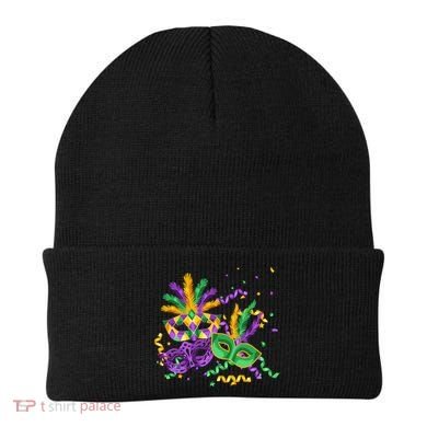Mardi Gras Carnival New Orleans Celebration Beanie