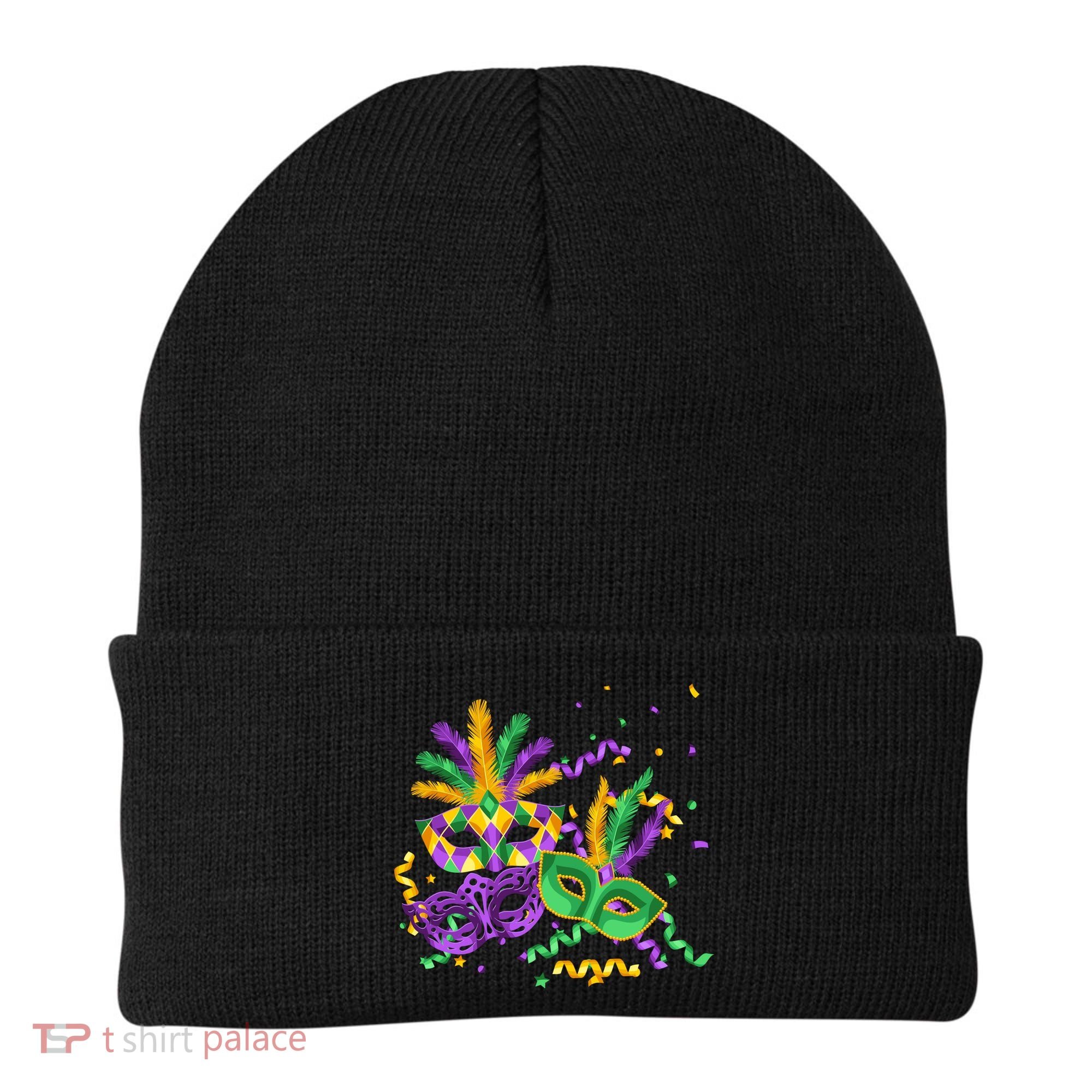 Mardi Gras Carnival New Orleans Celebration Beanie