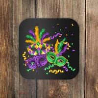Mardi Gras Carnival New Orleans Celebration Coaster thumb 0