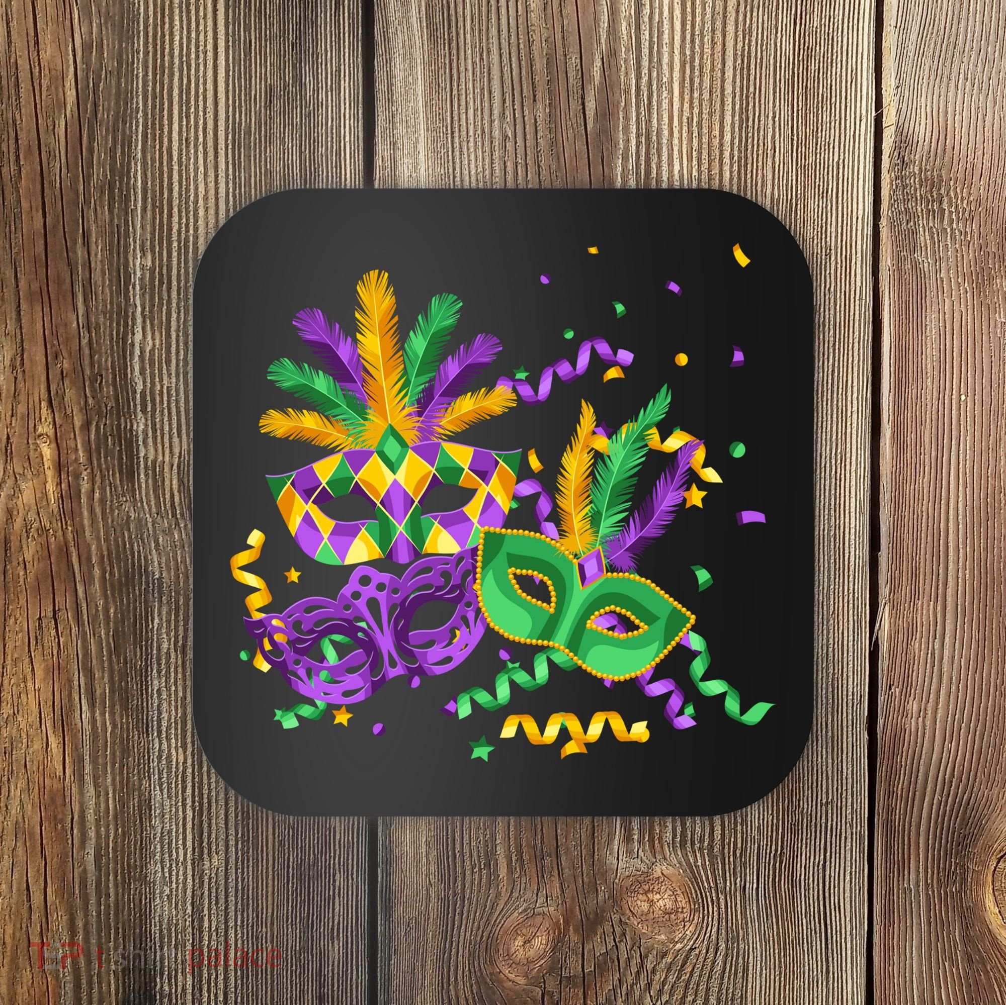 Mardi Gras Carnival New Orleans Celebration Coaster