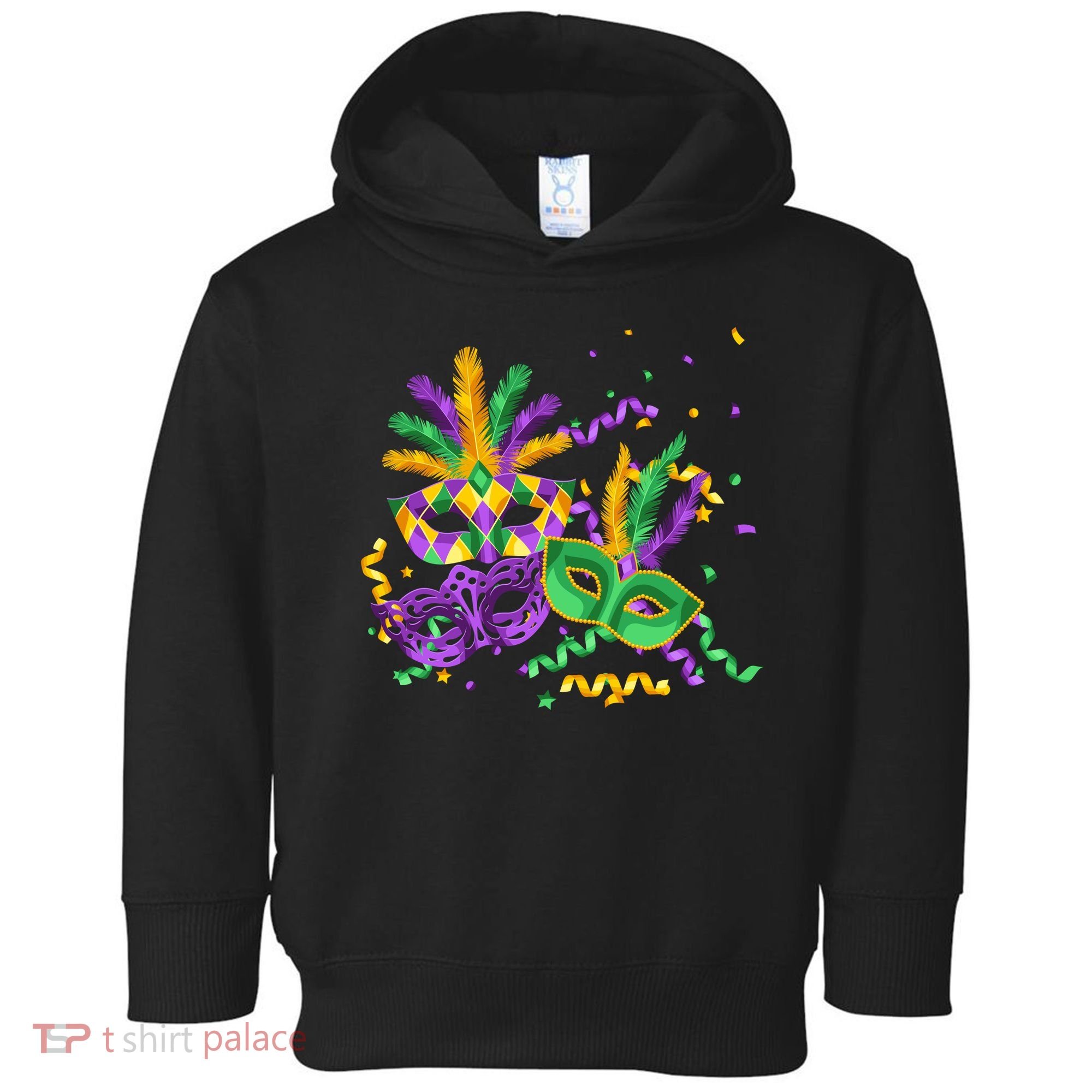 Mardi Gras Carnival New Orleans Celebration Toddler Hoodie