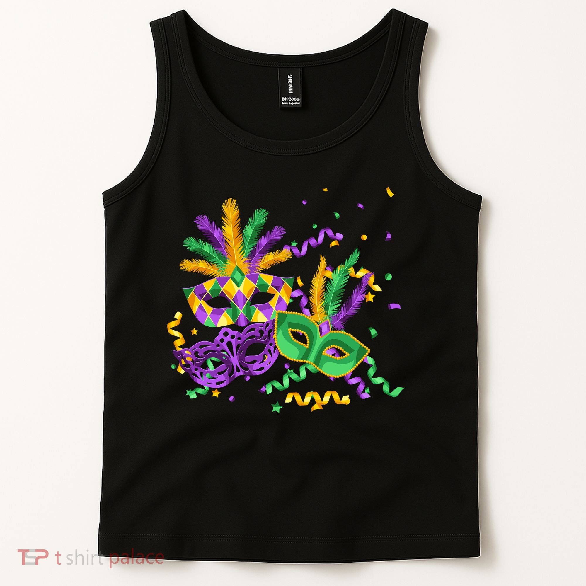 Mardi Gras Carnival New Orleans Celebration Tank Top