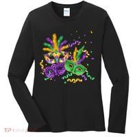 Mardi Gras Carnival New Orleans Celebration Women's Long Sleeve Shirt thumb 0