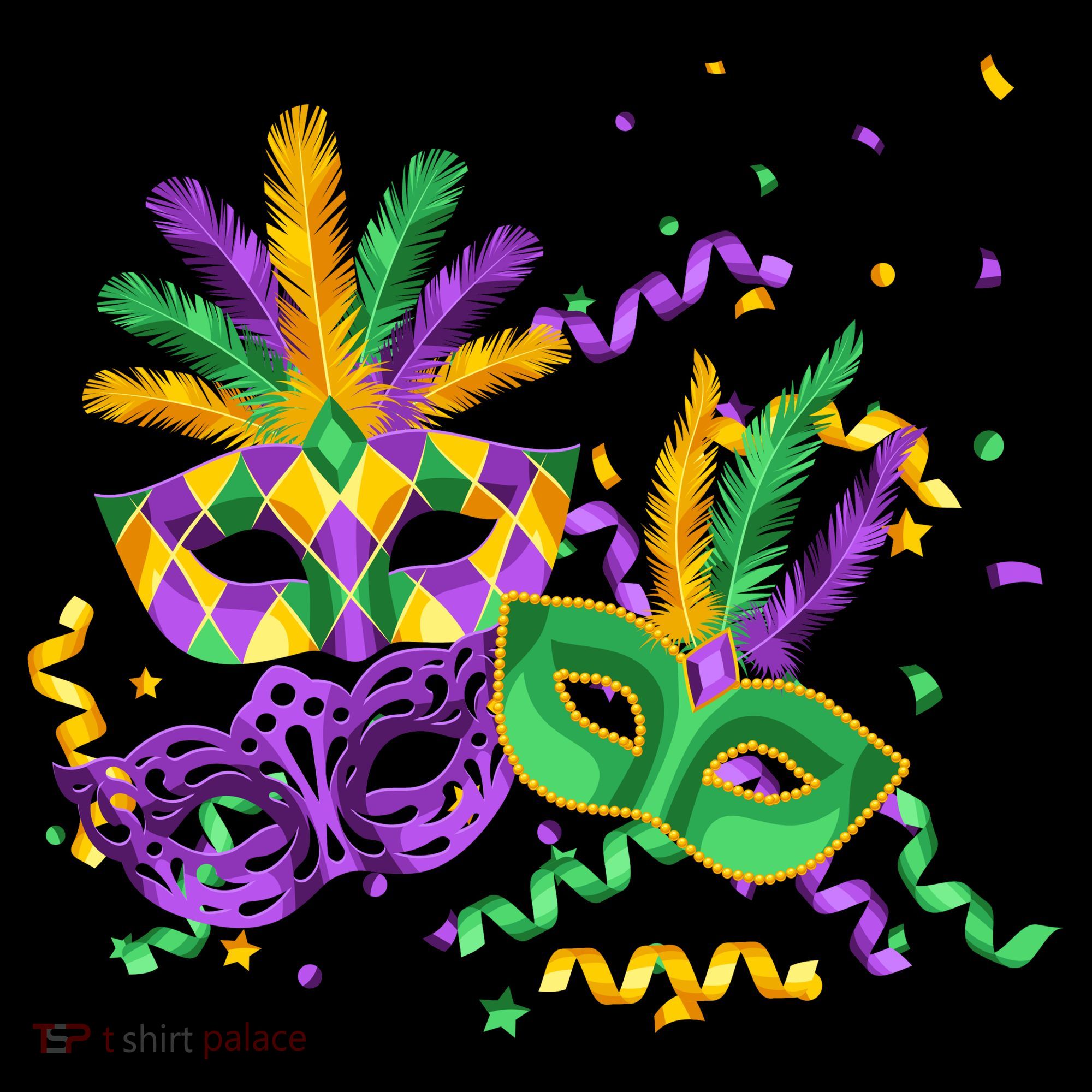 Mardi Gras Carnival New Orleans Celebration Women's T-Shirt
