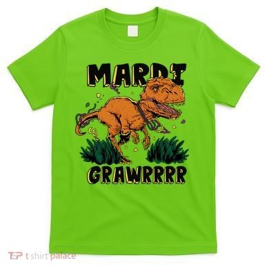 Mardi Gras Dinosaur Celebration T-Shirt