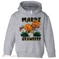 Mardi Gras Dinosaur Celebration Toddler Hoodie thumb 0