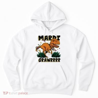 Mardi Gras Dinosaur Celebration Hoodie