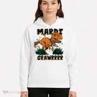 Mardi Gras Dinosaur Celebration Hoodie thumb 5