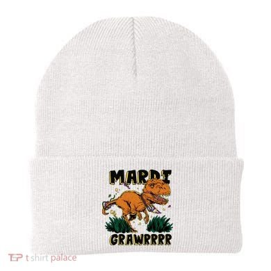 Mardi Gras Dinosaur Celebration Beanie