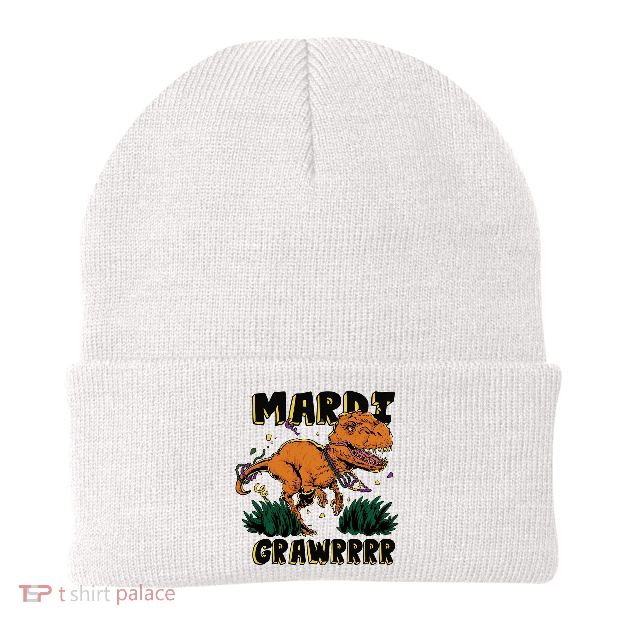 Mardi Gras Dinosaur Celebration Beanie