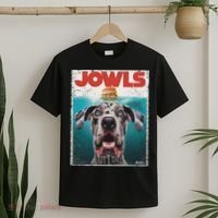 Merle Great Dane Jowls, Paws Top, Blue Eye Brown Dog Mom Dad T-Shirt thumb 2