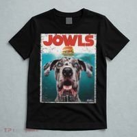 Merle Great Dane Jowls, Paws Top, Blue Eye Brown Dog Mom Dad T-Shirt thumb 5