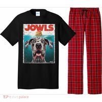 Merle Great Dane Jowls, Paws Top, Blue Eye Brown Dog Mom Dad Pajama Set thumb 0