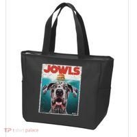 Merle Great Dane Jowls, Paws Top, Blue Eye Brown Dog Mom Dad Tote Bag thumb 3