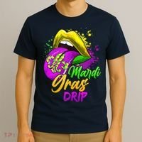 Mardi Gras Drip Mardi Gras T-Shirt thumb 3