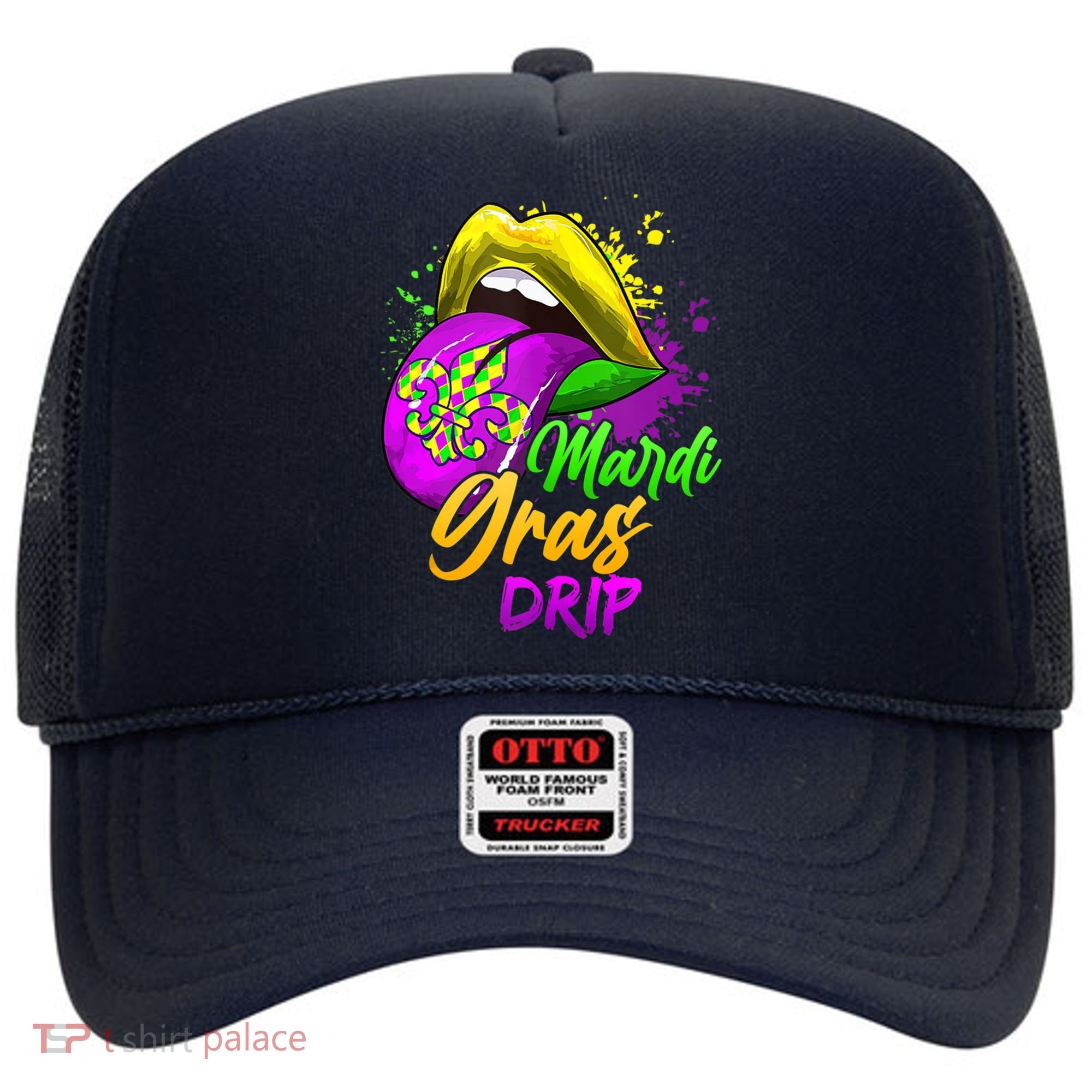 Mardi Gras Drip Mardi Gras Hat