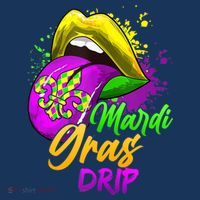 Mardi Gras Drip Mardi Gras Toddler Hoodie thumb 2
