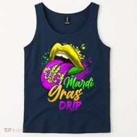 Mardi Gras Drip Mardi Gras Tank Top thumb 2