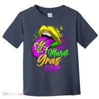 Mardi Gras Drip Mardi Gras Toddler T-Shirt thumb 0