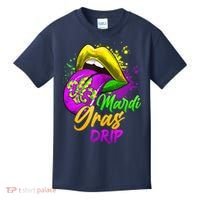 Mardi Gras Drip Mardi Gras Kids T-Shirt thumb 0