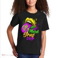 Mardi Gras Drip Mardi Gras Kids T-Shirt thumb 2