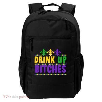 Mardi Gras Drink Up Bitches Backpack