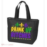 Mardi Gras Drink Up Bitches Tote Bag thumb 3