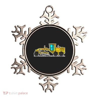 Motor Grader Design Road Grader And Blade Art Ornament
