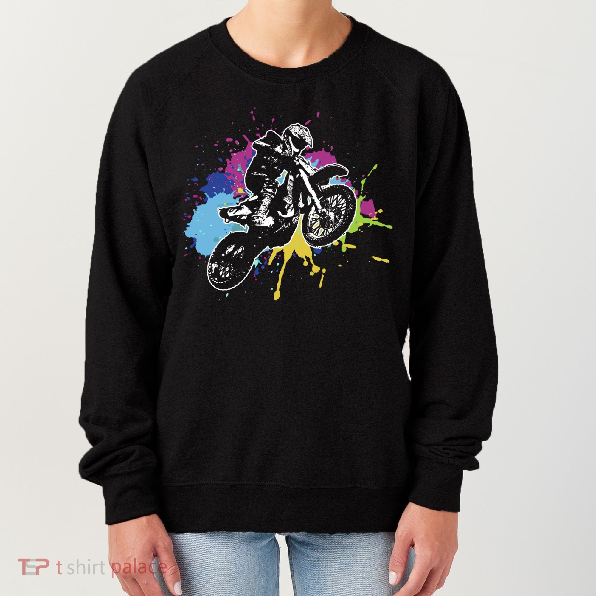 Motocross Gift Dirt Bike Gift Off Road Gift Women's Sweatshirt