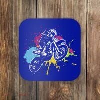 Motocross Gift Dirt Bike Gift Off Road Gift Coaster thumb 0