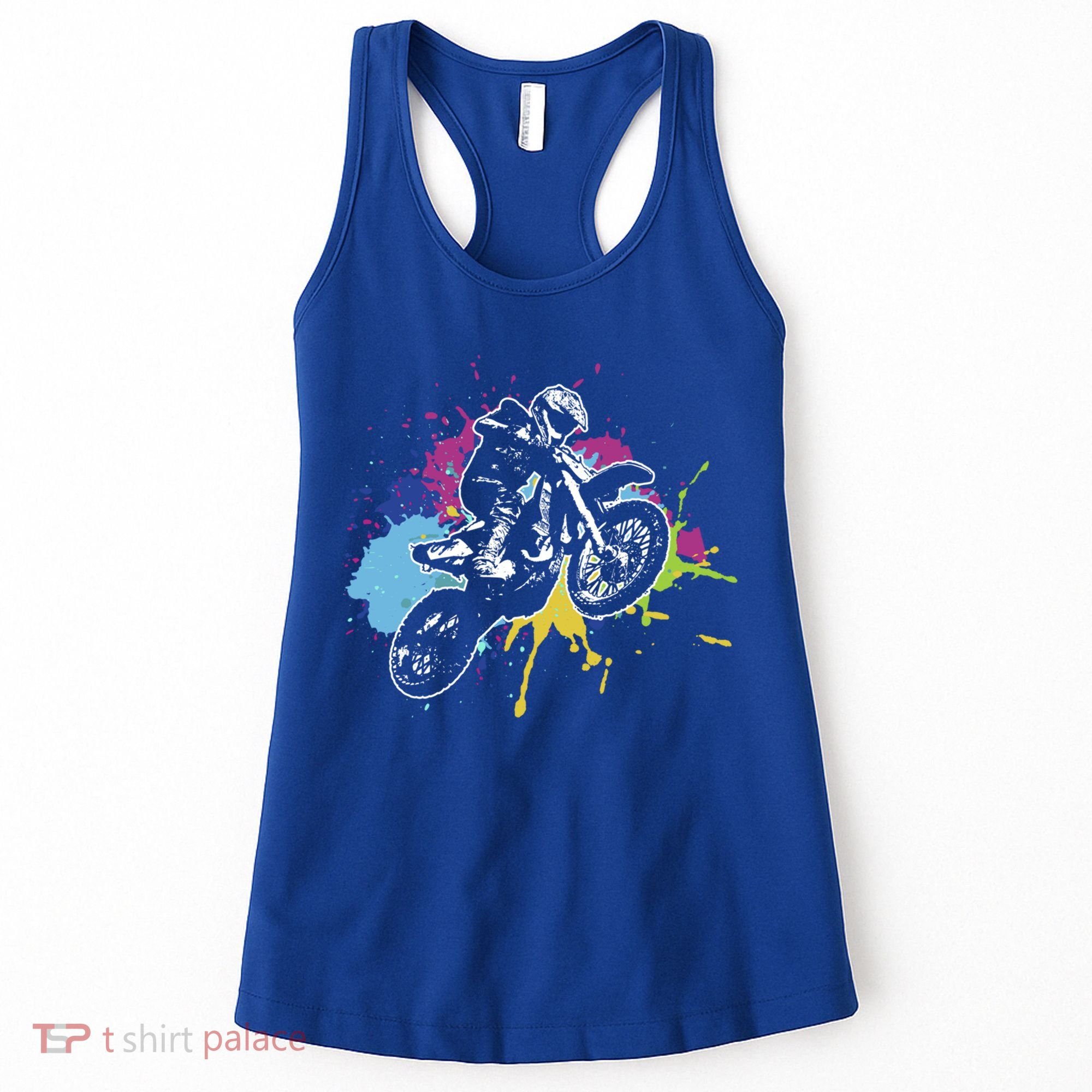 Motocross Gift Dirt Bike Gift Off Road Gift Women's Tank Top