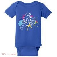 Motocross Gift Dirt Bike Gift Off Road Gift Baby Bodysuit thumb 0