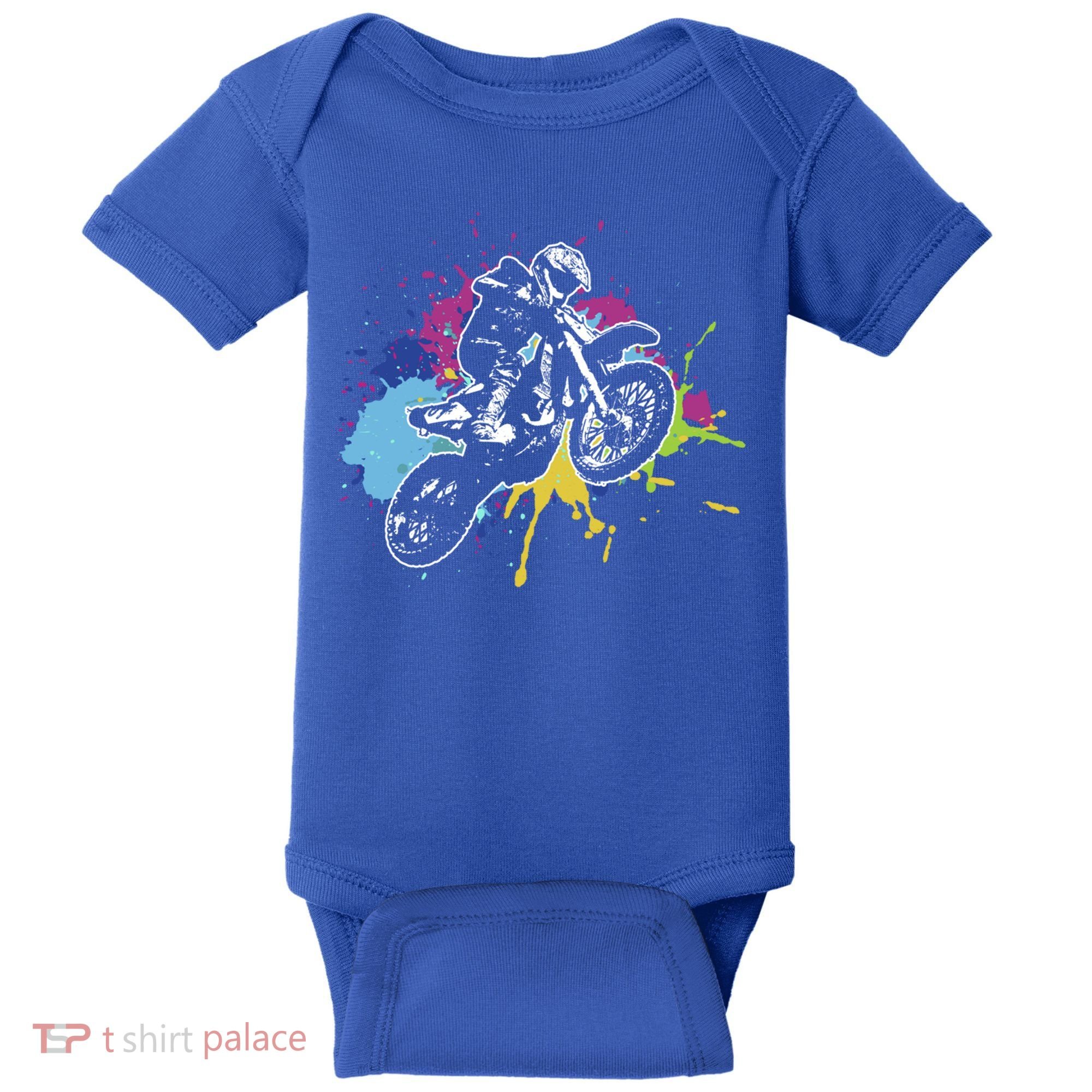 Motocross Gift Dirt Bike Gift Off Road Gift Baby Bodysuit
