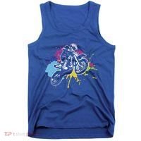 Motocross Gift Dirt Bike Gift Off Road Gift Tank Top thumb 0